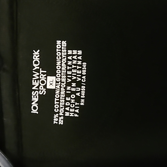 Jones NY Sports Jacket Black Velvet Womens Size XL Fall Wear - Picture 3 of 10